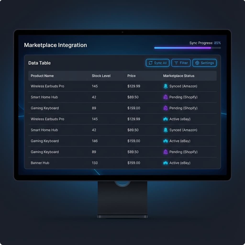 Trendyol ve Hepsiburada Pazaryeri Yönetimi Entegrasyonu
